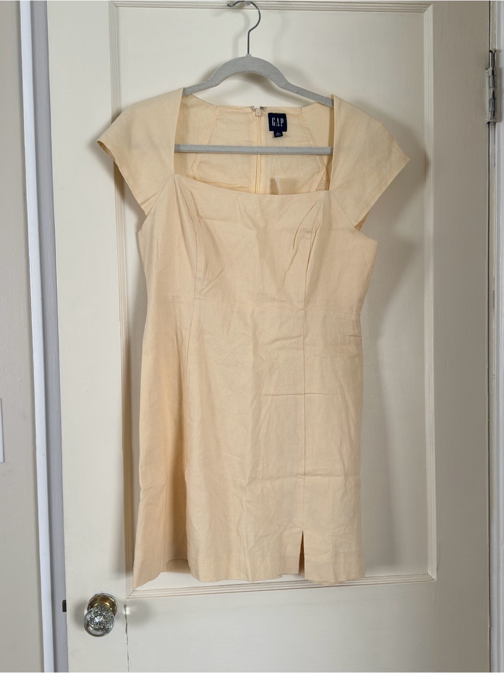 Gap butter yellow dress